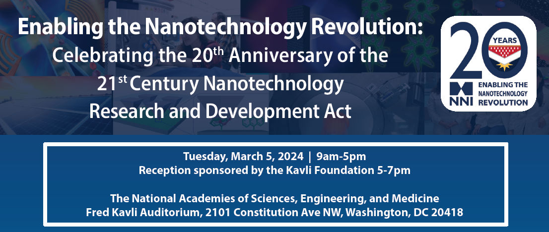 NNI 20th Anniversary Symposium Banner