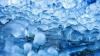 Image of frozen water droplets